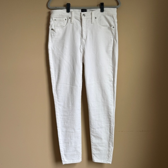 J.Crew Toothpick Skinny Jean in White Size 31 - Picture 3 of 7
